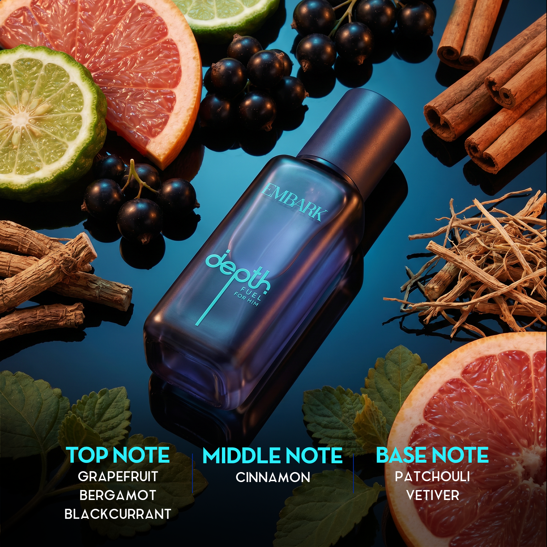 Fuel For Him - Eau De Parfum (EDP) Embark Perfumes Best Perfume for men Best Perfume for women Buy Perfume Online Best Perfume for Her Best Perfume for Her Long Lasting Perfumes