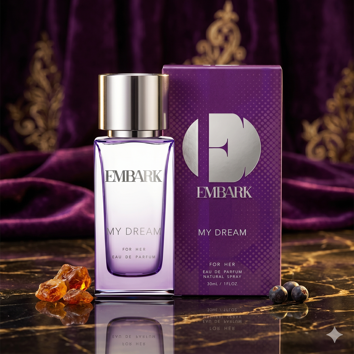 My Dream For Her - Eau De Parfum (EDP) Embark Perfumes Best Perfume for men Best Perfume for women Buy Perfume Online Best Perfume for Her Best Perfume for Her Long Lasting Perfumes