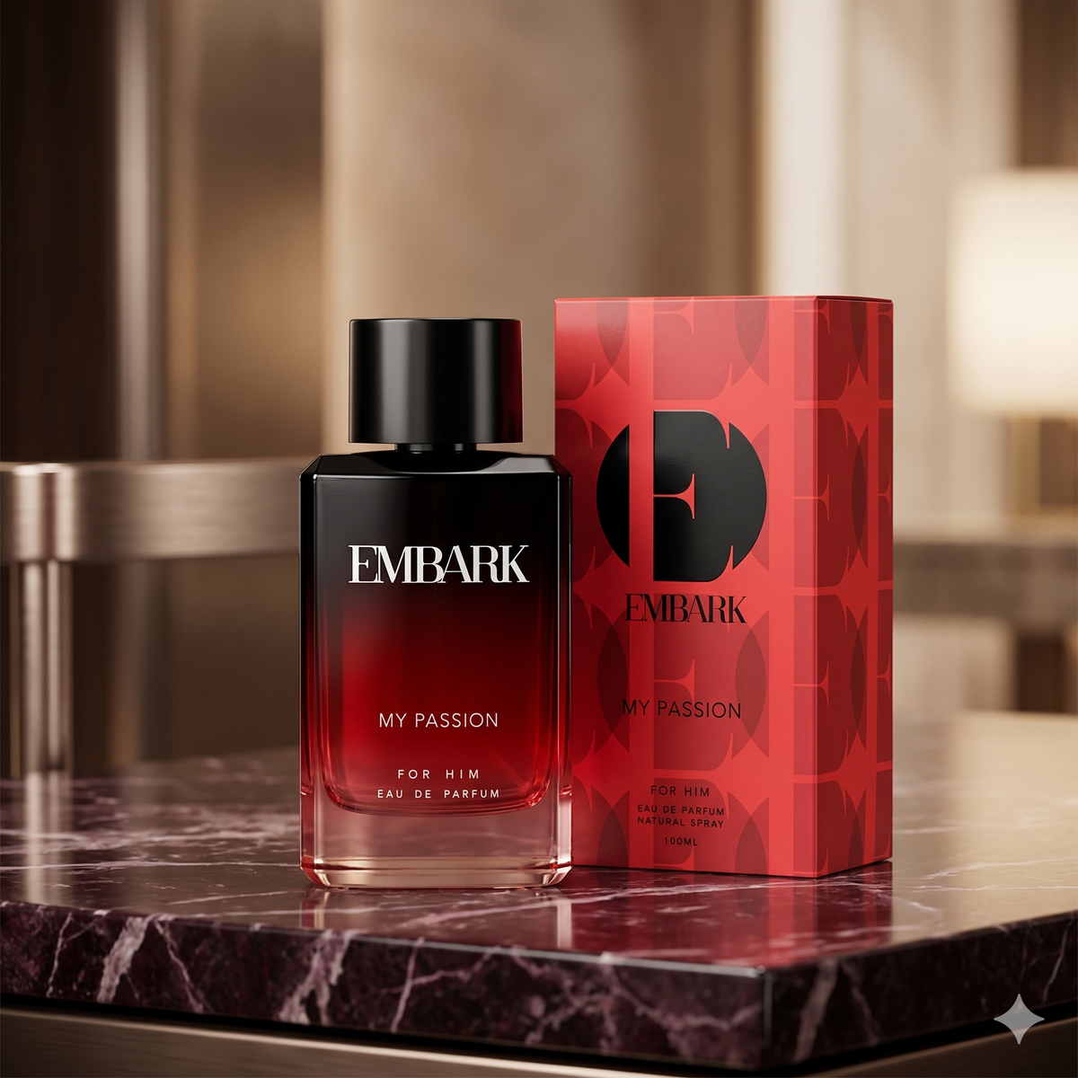 My Passion For Him - Eau De Parfum (EDP) Embark Perfumes Best Perfume for men Best Perfume for women Buy Perfume Online Best Perfume for Her Best Perfume for Her Long Lasting Perfumes