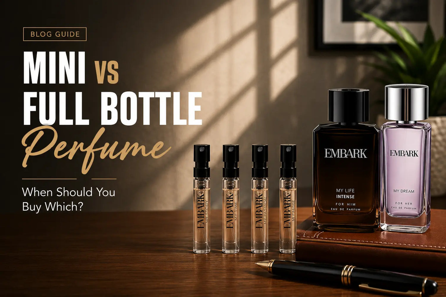 Mini vs Full Bottle Perfume: When Should You Buy Which?