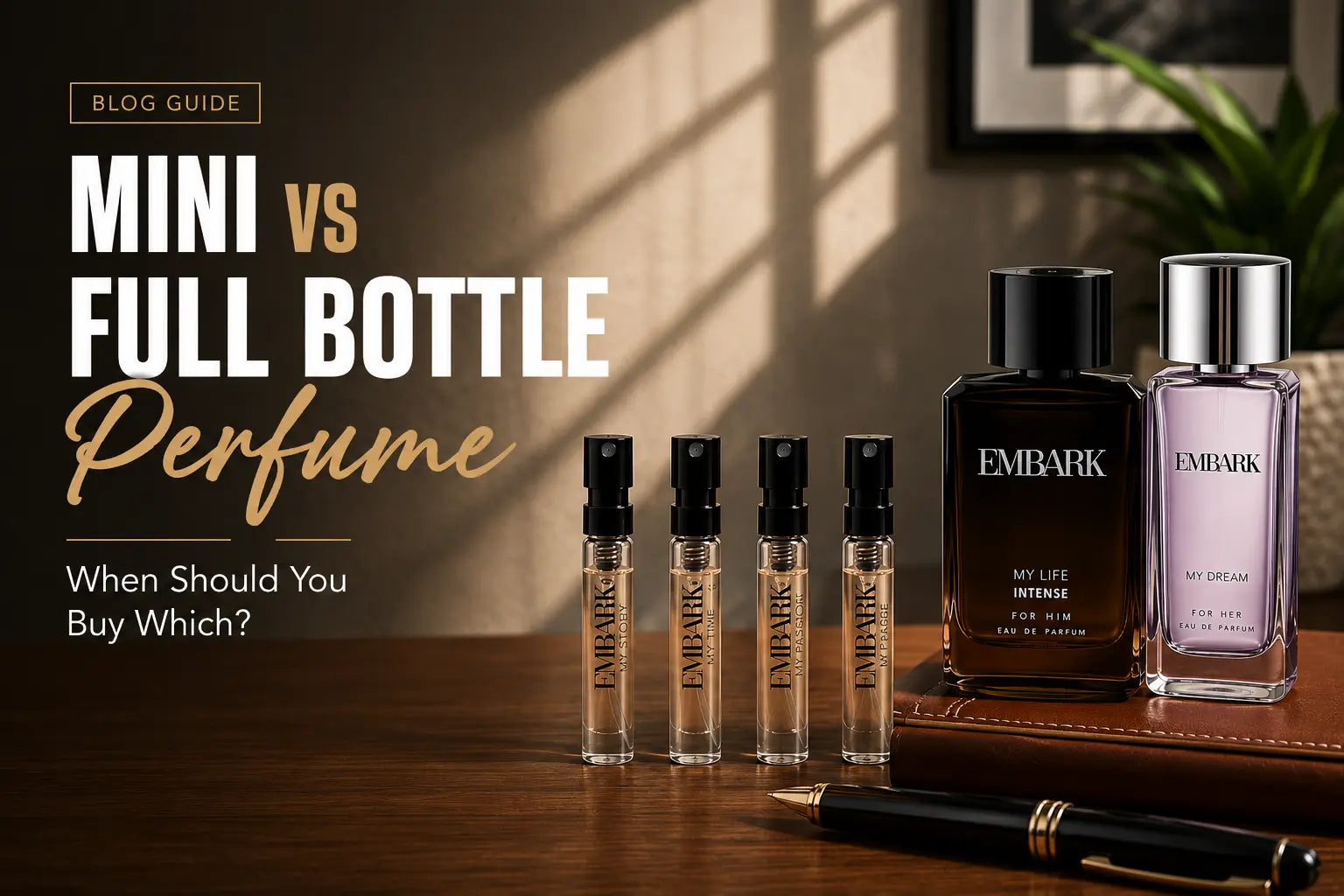 Mini vs Full Bottle Perfume: When Should You Buy Which?