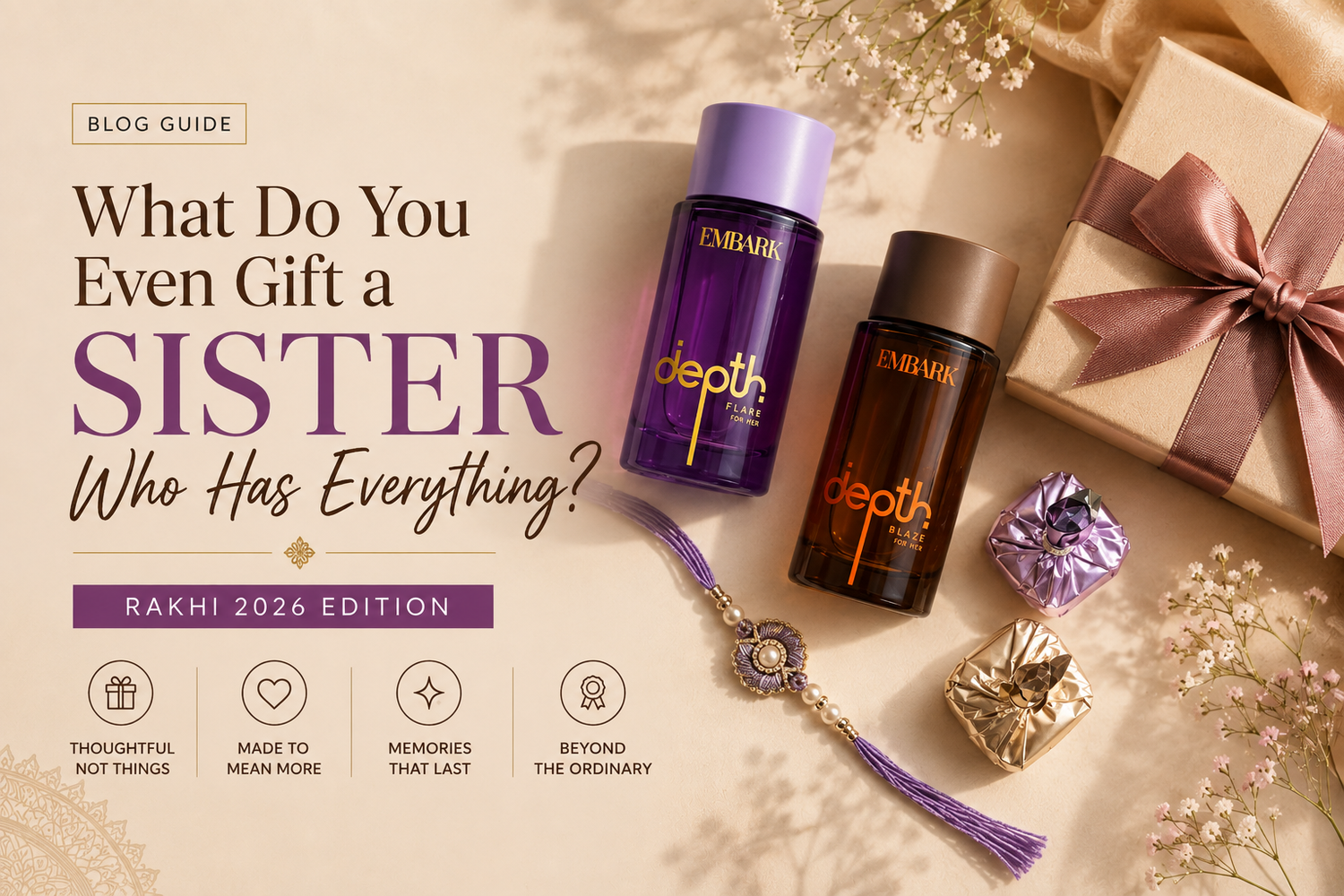What Do You Even Gift a Sister Who Has Everything? (Rakhi 2026 Edition)