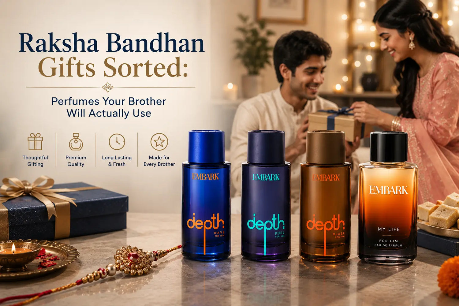 Raksha Bandhan Gifts Sorted: Perfumes Your Brother Will Actually Use