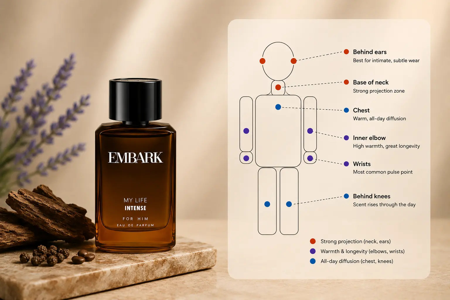 How Many Sprays of Perfume Is Actually Right? A Visual Guide