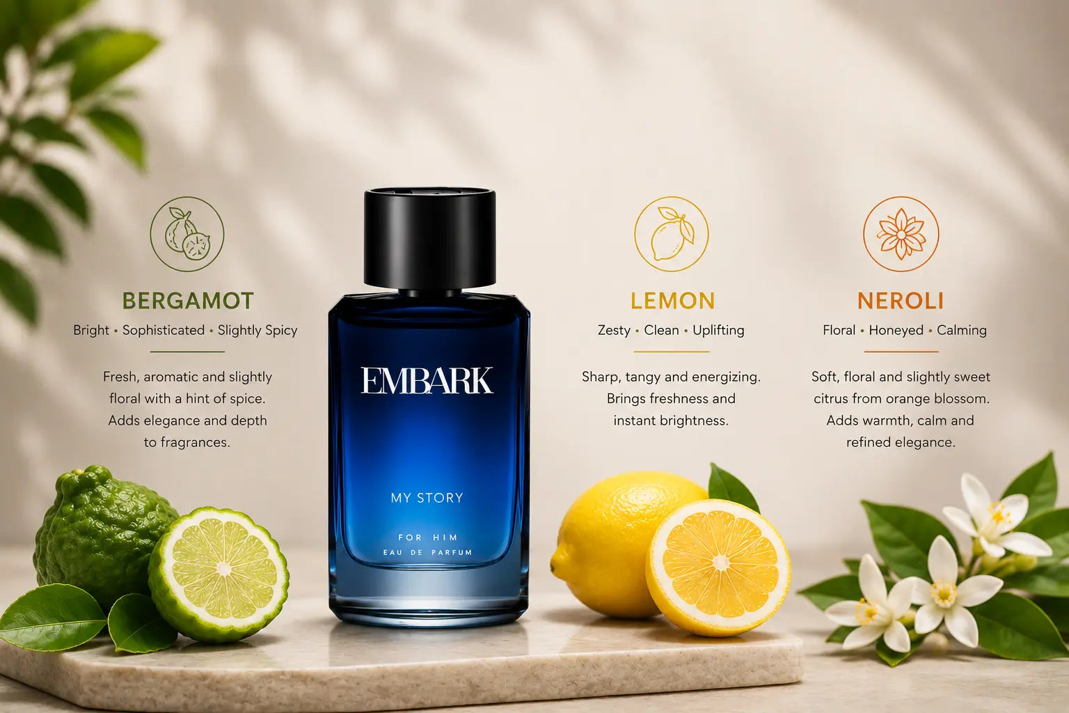 Citrus Notes Explained: Bergamot vs Lemon vs Neroli
