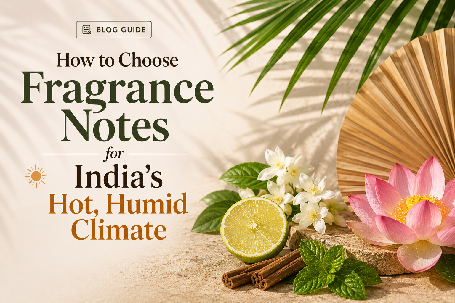 How to Choose Fragrance Notes for India's Hot, Humid Climate