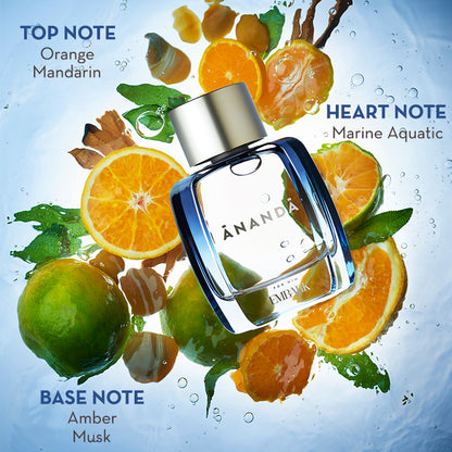 Ananda For Him - Eau De Parfum (EDP) Embark Perfumes Best Perfume for men Best Perfume for women Buy Perfume Online Best Perfume for Her Best Perfume for Her Long Lasting Perfumes