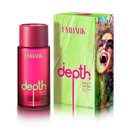 Beat For Her - Eau De Parfum (EDP) Embark Perfumes Best Perfume for men Best Perfume for women Buy Perfume Online Best Perfume for Her Best Perfume for Her Long Lasting Perfumes