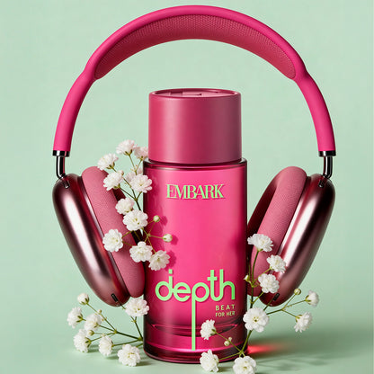 Beat For Her - Eau De Parfum (EDP) Embark Perfumes Best Perfume for men Best Perfume for women Buy Perfume Online Best Perfume for Her Best Perfume for Her Long Lasting Perfumes