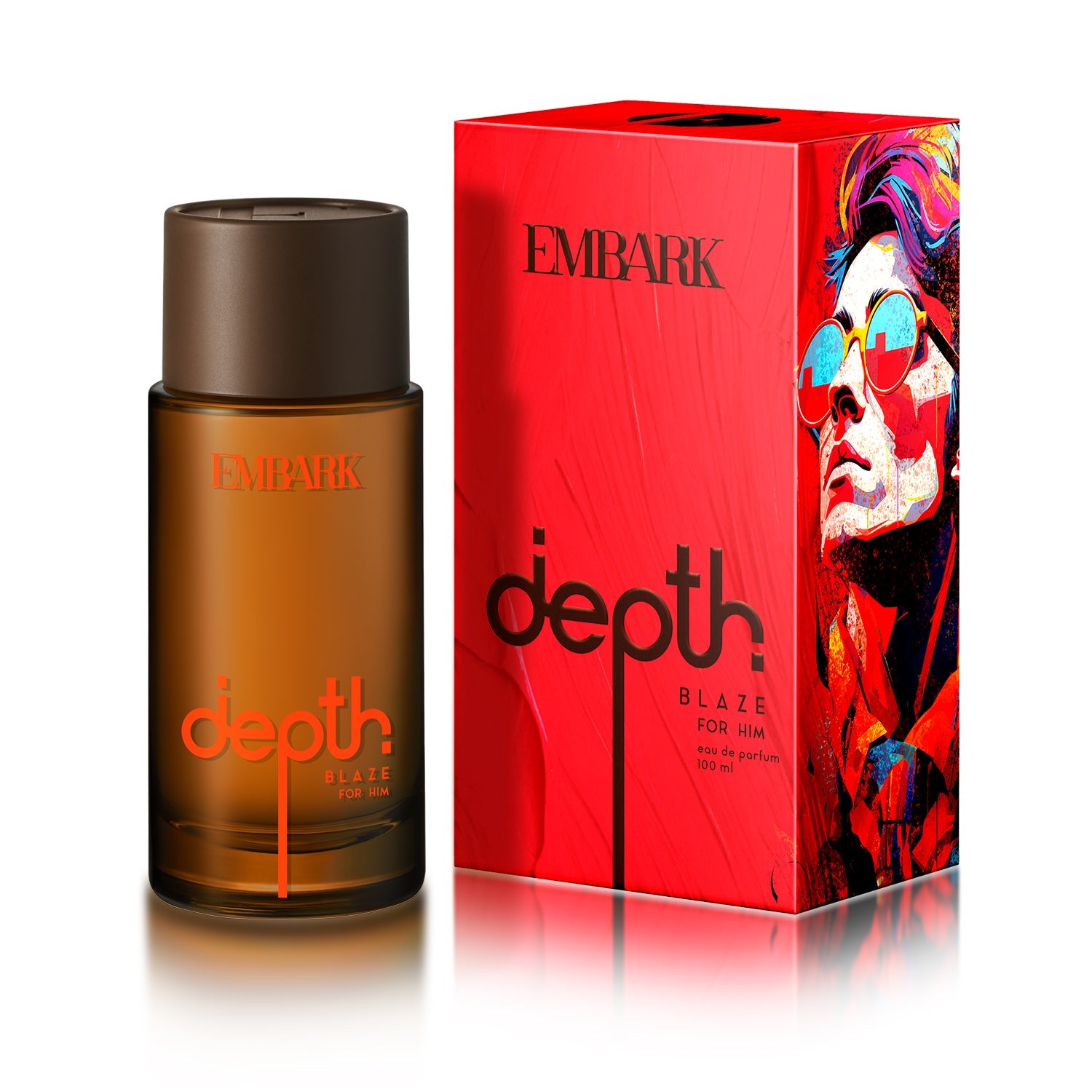 Blaze For Him - Eau De Parfum (EDP) Embark Perfumes Best Perfume for men Best Perfume for women Buy Perfume Online Best Perfume for Her Best Perfume for Her Long Lasting Perfumes