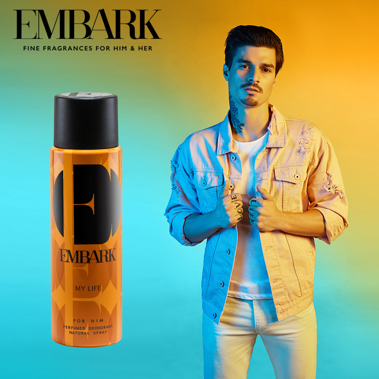 EMBARK My Life For Him - Perfumed Deodorant 150 ml Embark Perfumes fragrances oud