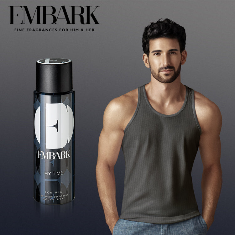 EMBARK My Time For Him - Perfumed Deodorant 150 ml Embark Perfumes fragrances oud