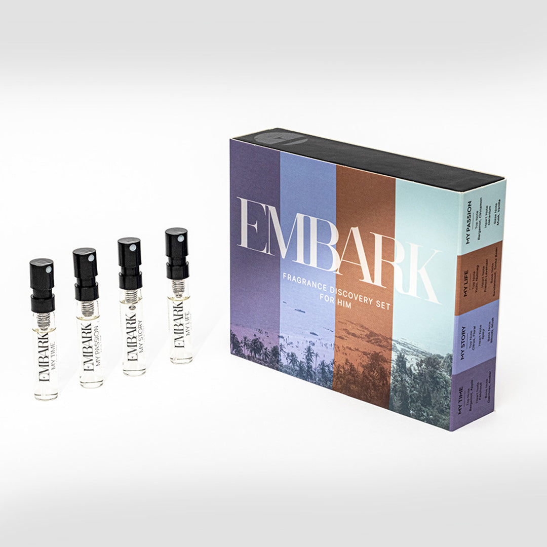 EMBARK Discovery Set For Him - Eau De Parfum (EDP) - 4 x 2 ml