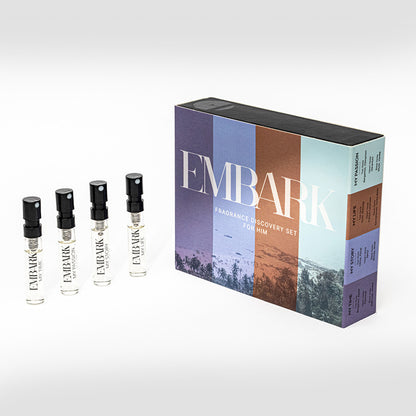 EMBARK Discovery Set For Him - Eau De Parfum (EDP) - 4 x 2 ml