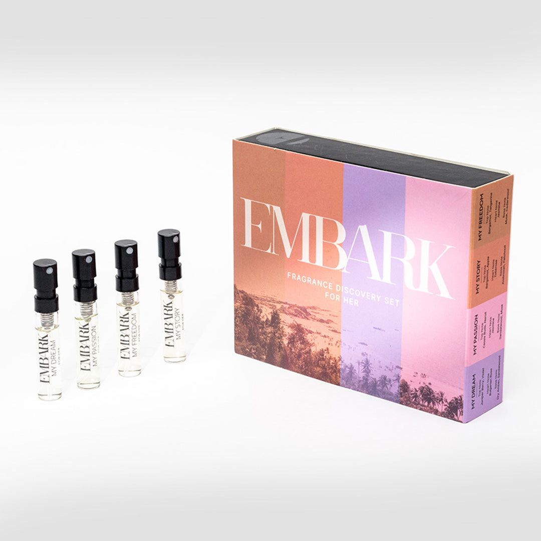 EMBARK Discovery Set For Her - Eau De Parfum (EDP) - 4 x 2 ml - 2ml
