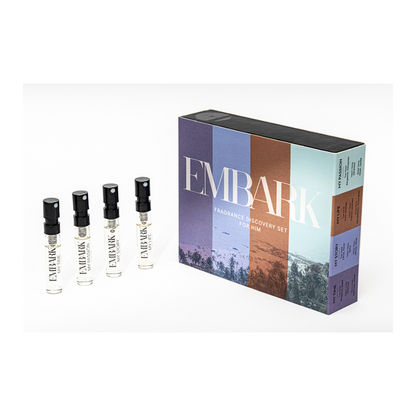 EMBARK Discovery Set For Him - Eau De Parfum (EDP) - 4 x 2 ml