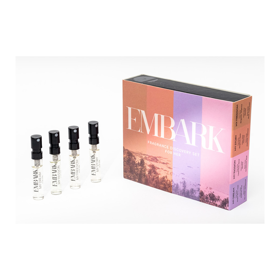 EMBARK Discovery Set For Her - Eau De Parfum (EDP) - 4 x 2 ml