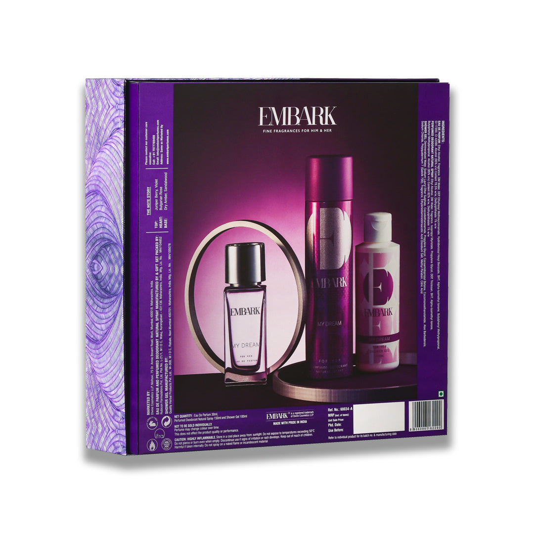Shop My Dream for Her 3-Piece Giftset Combo Pack Online Embark