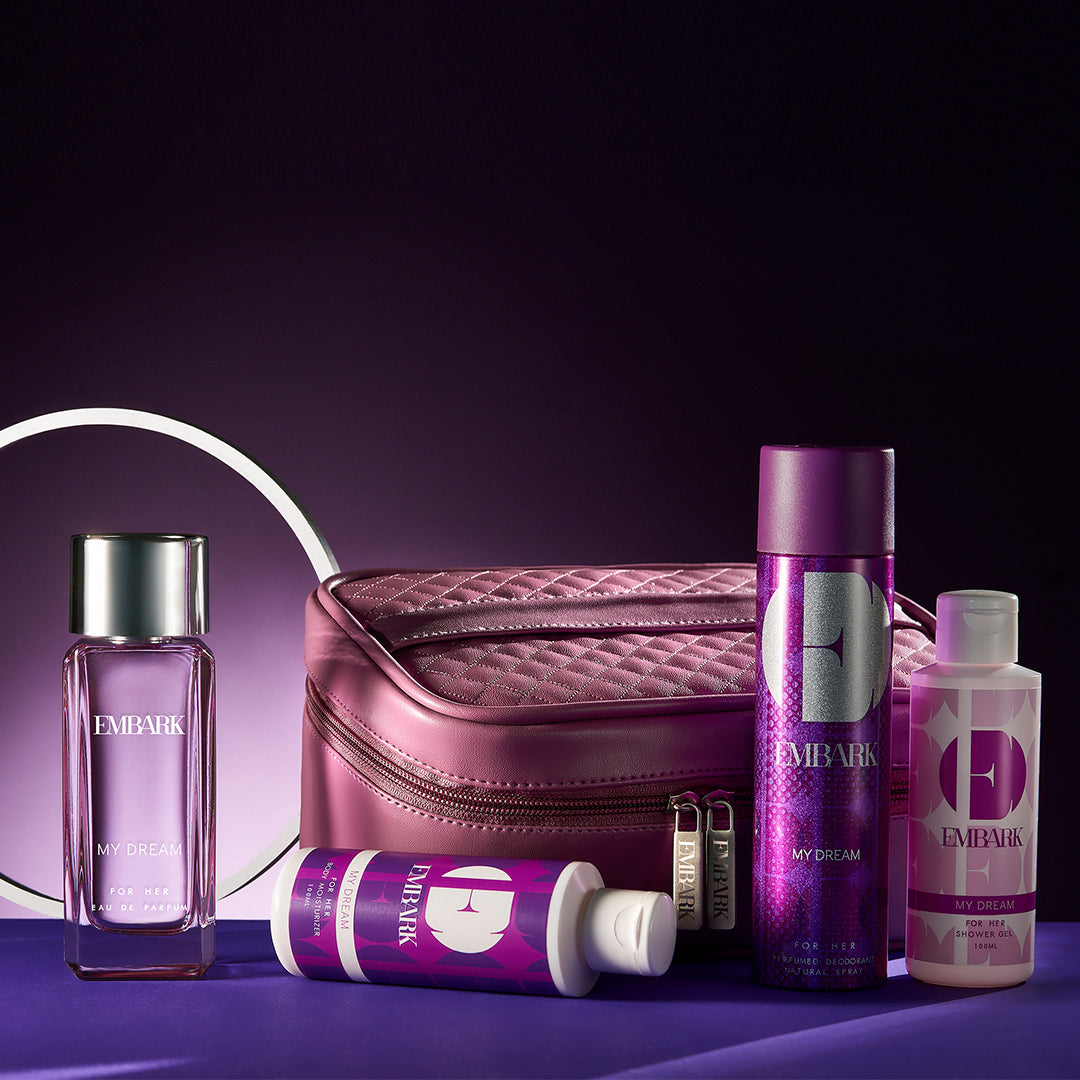5-Piece Giftset - My Dream For Her Embark Perfumes Best Perfume for men Best Perfume for women Buy Perfume Online Best Perfume for Her Best Perfume for Her Long Lasting Perfumes