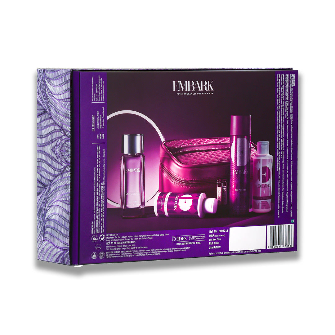 Shop My Dream for Her 5-Piece Giftset Combo Pack Online Embark