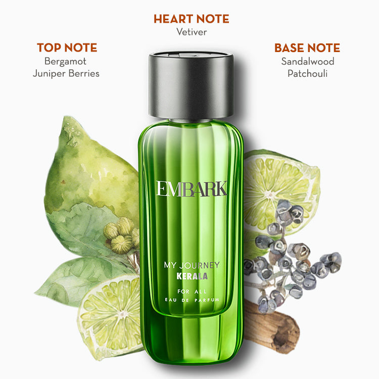 EMBARK Journey Kerala For All - Eau De Parfum (EDP) Embark Perfumes fragrances oud