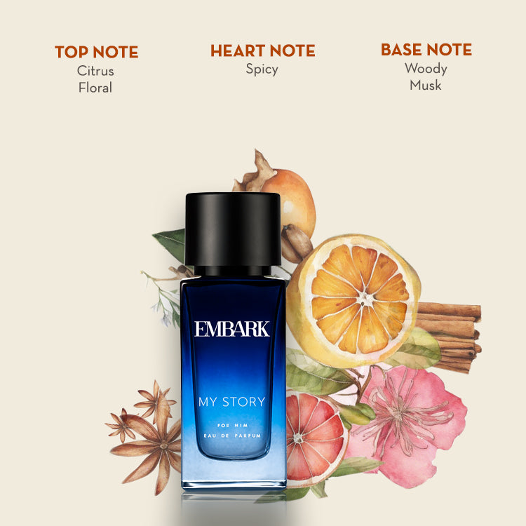 EMBARK My Story For Him - Eau De Parfum (EDP) Embark Perfumes fragrances oud