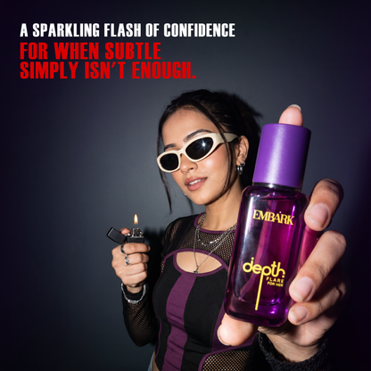 Flare For Her - Eau De Parfum (EDP) Embark Perfumes Best Perfume for men Best Perfume for women Buy Perfume Online Best Perfume for Her Best Perfume for Her Long Lasting Perfumes