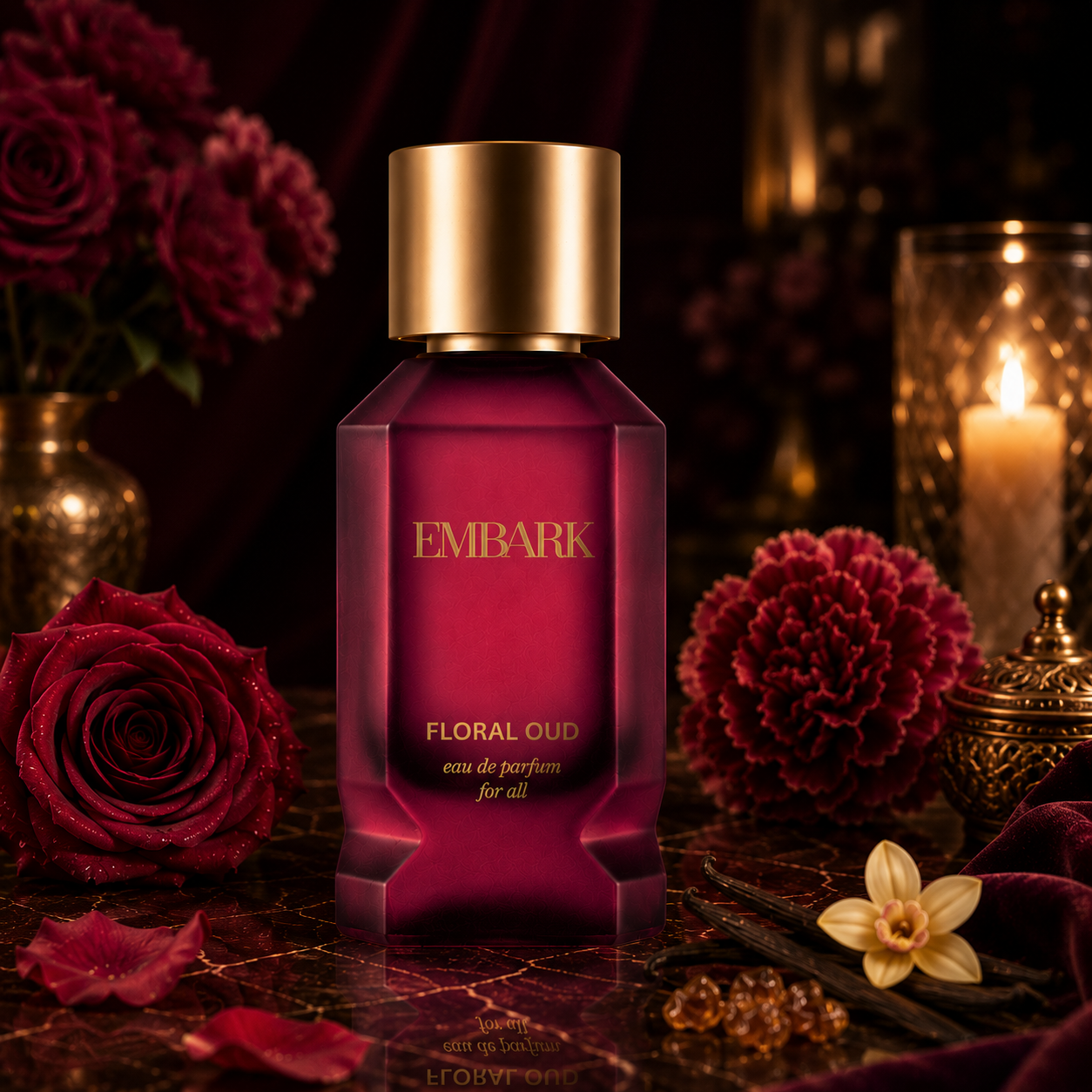 Floral Oud For All - Eau De Parfum (EDP) Embark Perfumes Best Perfume for men Best Perfume for women Buy Perfume Online Best Perfume for Her Best Perfume for Her Long Lasting Perfumes