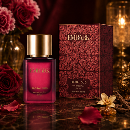Floral Oud For All - Eau De Parfum (EDP) Embark Perfumes Best Perfume for men Best Perfume for women Buy Perfume Online Best Perfume for Her Best Perfume for Her Long Lasting Perfumes
