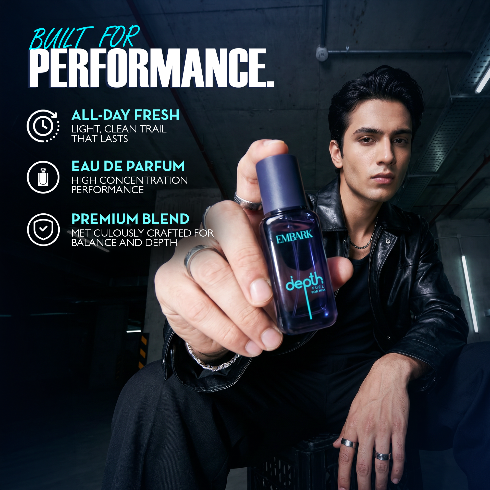 Fuel For Him - Eau De Parfum (EDP) Embark Perfumes Best Perfume for men Best Perfume for women Buy Perfume Online Best Perfume for Her Best Perfume for Her Long Lasting Perfumes