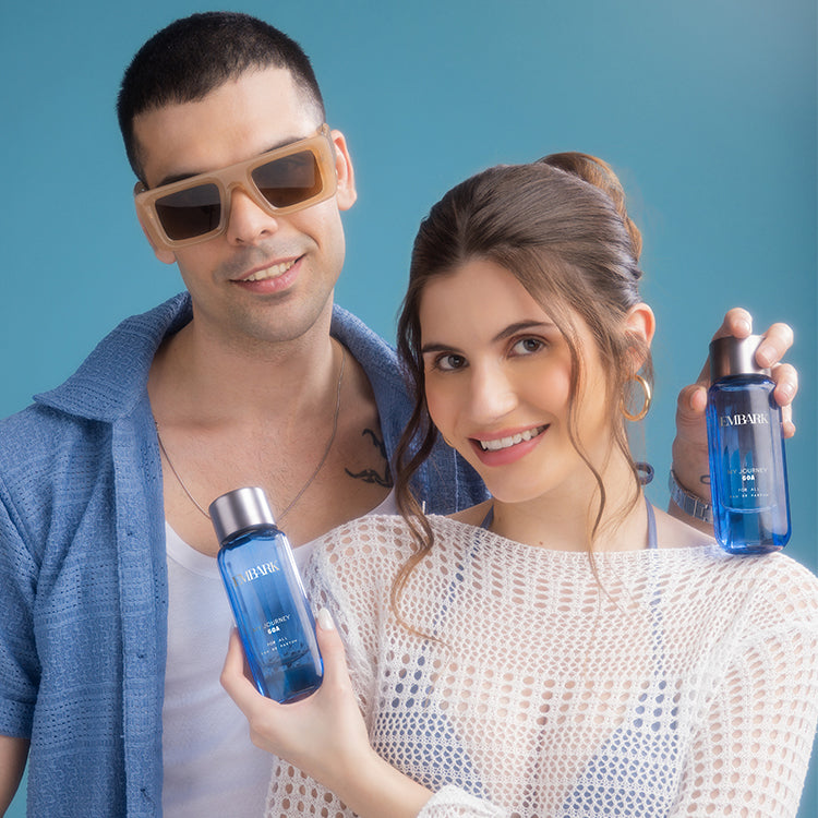 Journey Goa For All - Eau De Parfum (EDP) Embark Perfumes Best Perfume for men Best Perfume for women Buy Perfume Online Best Perfume for Her Best Perfume for Her Long Lasting Perfumes