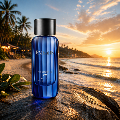 Journey Goa For All - Eau De Parfum (EDP) Embark Perfumes Best Perfume for men Best Perfume for women Buy Perfume Online Best Perfume for Her Best Perfume for Her Long Lasting Perfumes