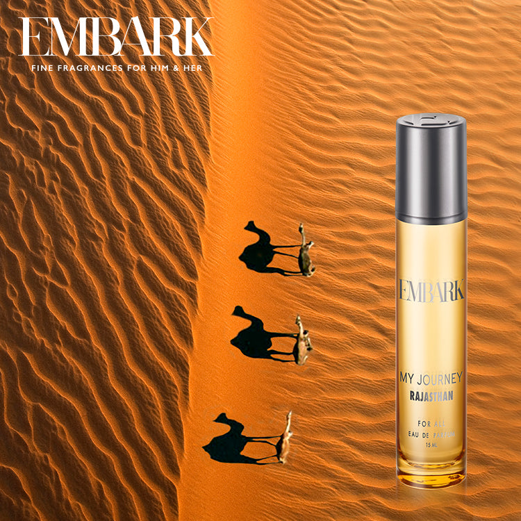 Journey Rajasthan For All - Eau De Parfum (EDP) Embark Perfumes Best Perfume for men Best Perfume for women Buy Perfume Online Best Perfume for Her Best Perfume for Her Long Lasting Perfumes