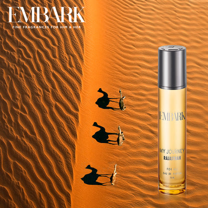 Journey Rajasthan For All - Eau De Parfum (EDP) Embark Perfumes Best Perfume for men Best Perfume for women Buy Perfume Online Best Perfume for Her Best Perfume for Her Long Lasting Perfumes