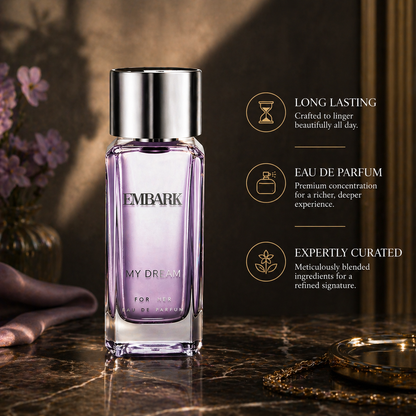 My Dream For Her - Eau De Parfum (EDP) Embark Perfumes Best Perfume for men Best Perfume for women Buy Perfume Online Best Perfume for Her Best Perfume for Her Long Lasting Perfumes