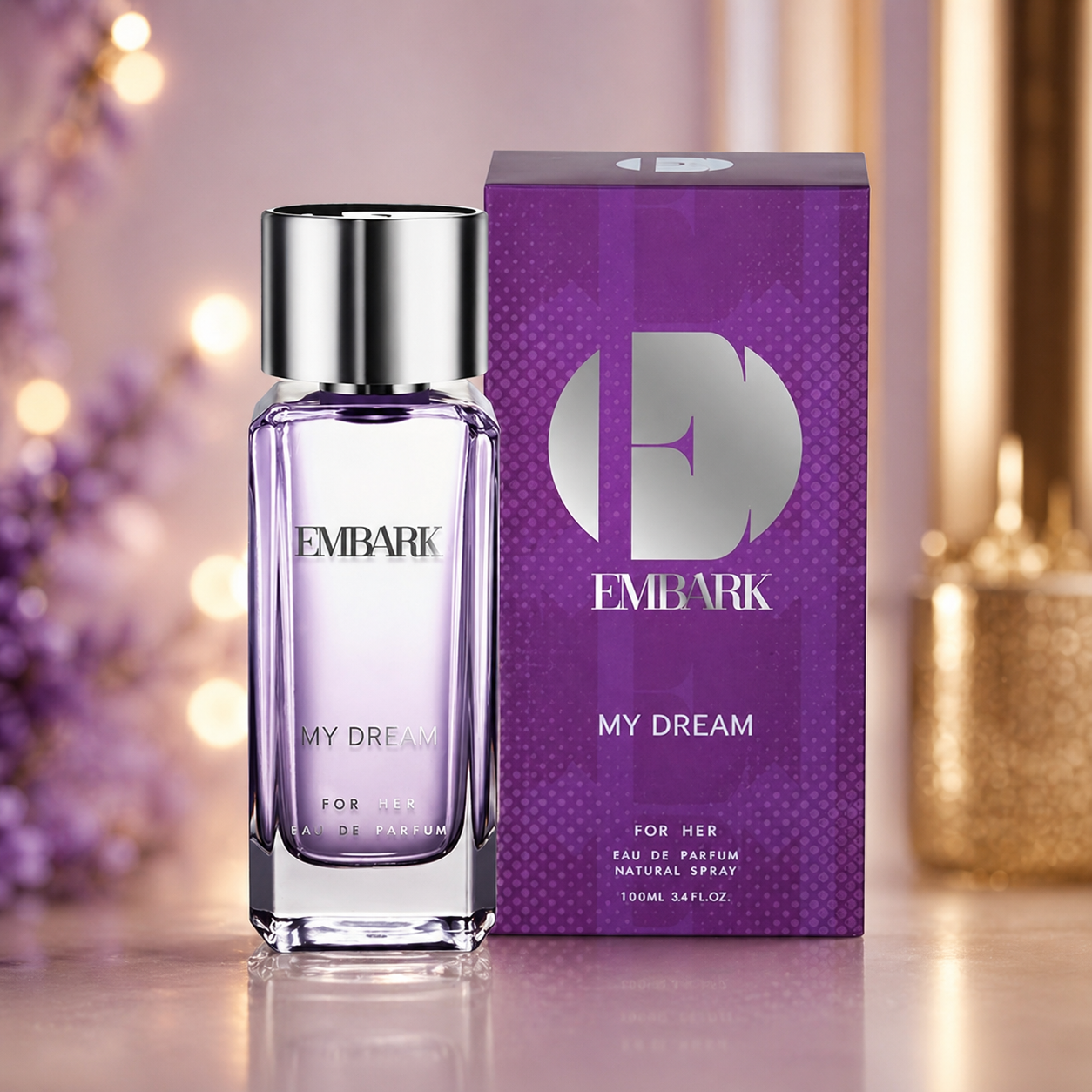 My Dream For Her - Eau De Parfum (EDP) Embark Perfumes Best Perfume for men Best Perfume for women Buy Perfume Online Best Perfume for Her Best Perfume for Her Long Lasting Perfumes