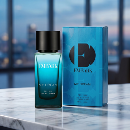 My Dream For Him - Eau De Parfum (EDP) Embark Perfumes Best Perfume for men Best Perfume for women Buy Perfume Online Best Perfume for Her Best Perfume for Her Long Lasting Perfumes
