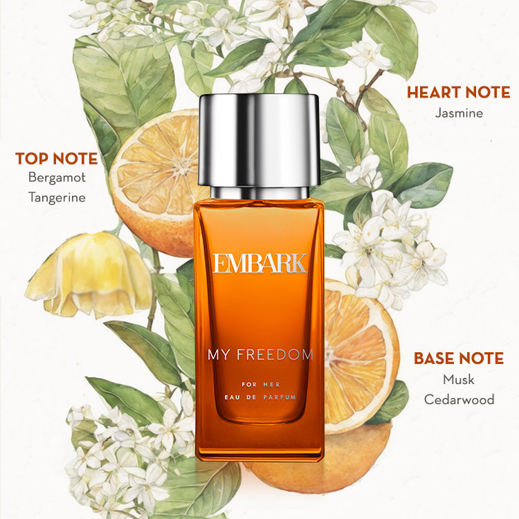 My Freedom For Her - Eau De Parfum (EDP) Embark Perfumes Best Perfume for men Best Perfume for women Buy Perfume Online Best Perfume for Her Best Perfume for Her Long Lasting Perfumes