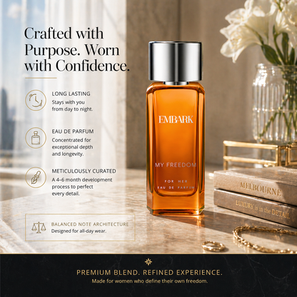My Freedom For Her - Eau De Parfum (EDP) Embark Perfumes Best Perfume for men Best Perfume for women Buy Perfume Online Best Perfume for Her Best Perfume for Her Long Lasting Perfumes
