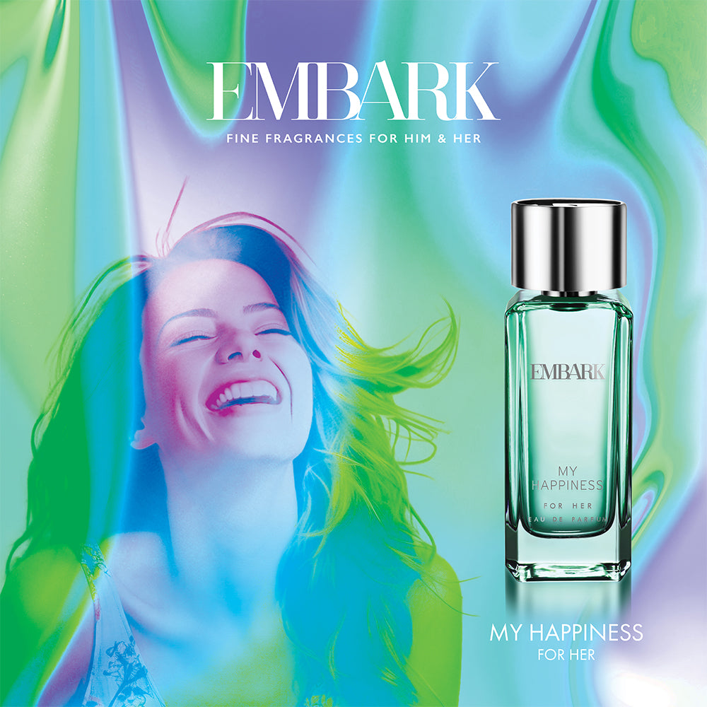 My Happiness For Her - Eau De Parfum (EDP) Embark Perfumes Best Perfume for men Best Perfume for women Buy Perfume Online Best Perfume for Her Best Perfume for Her Long Lasting Perfumes