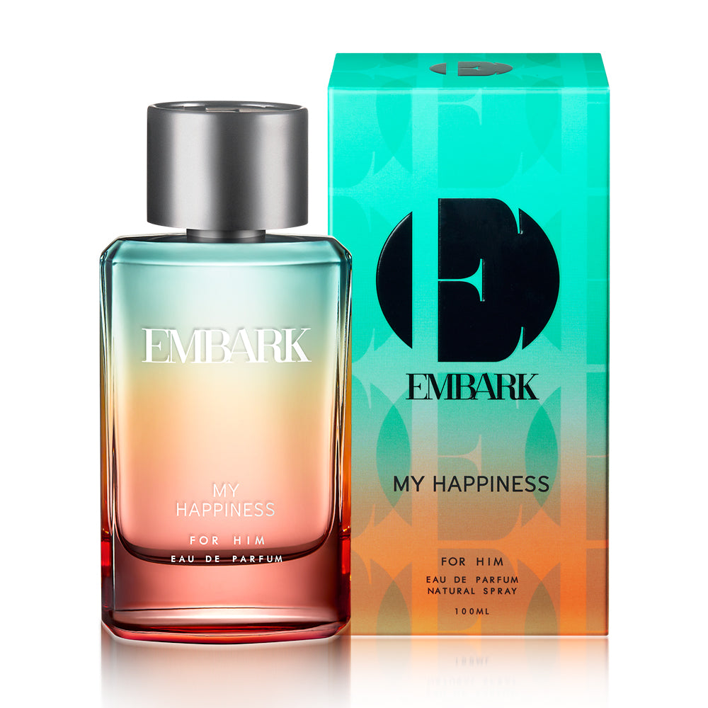 My Happiness For Him - Eau De Parfum (EDP) Embark Perfumes Best Perfume for men Best Perfume for women Buy Perfume Online Best Perfume for Her Best Perfume for Her Long Lasting Perfumes