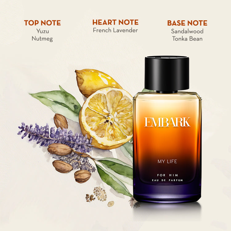My Life For Him - Eau De Parfum (EDP) Embark Perfumes Best Perfume for men Best Perfume for women Buy Perfume Online Best Perfume for Her Best Perfume for Her Long Lasting Perfumes