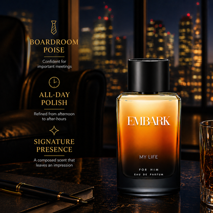 My Life For Him - Eau De Parfum (EDP) Embark Perfumes Best Perfume for men Best Perfume for women Buy Perfume Online Best Perfume for Her Best Perfume for Her Long Lasting Perfumes