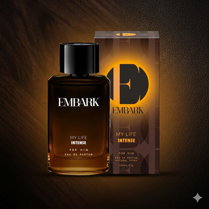 My Life Intense For Him - Eau De Parfum (EDP) Embark Perfumes Best Perfume for men Best Perfume for women Buy Perfume Online Best Perfume for Her Best Perfume for Her Long Lasting Perfumes