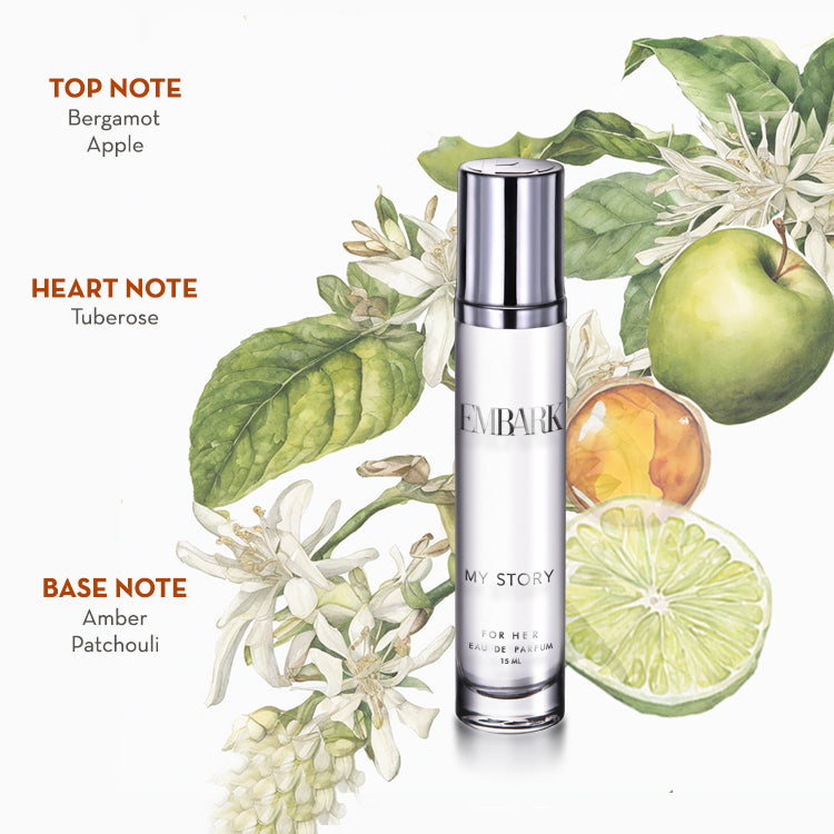 My Story For Her - Eau De Parfum (EDP) Embark Perfumes Best Perfume for men Best Perfume for women Buy Perfume Online Best Perfume for Her Best Perfume for Her Long Lasting Perfumes