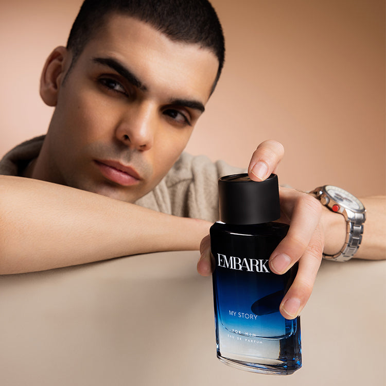 My Story For Him - Eau De Parfum (EDP) Embark Perfumes Best Perfume for men Best Perfume for women Buy Perfume Online Best Perfume for Her Best Perfume for Her Long Lasting Perfumes