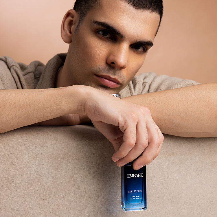 My Story For Him - Eau De Parfum (EDP) Embark Perfumes Best Perfume for men Best Perfume for women Buy Perfume Online Best Perfume for Her Best Perfume for Her Long Lasting Perfumes