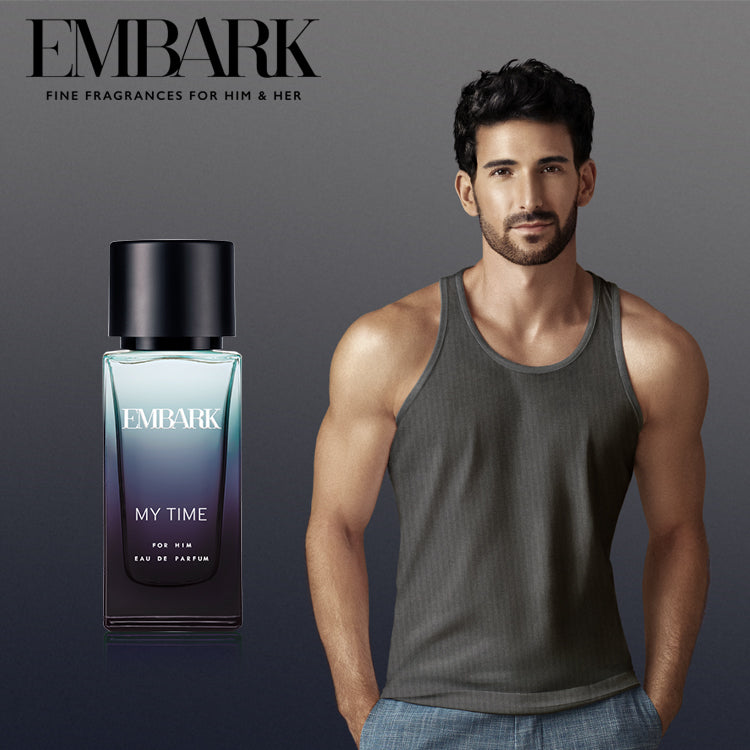 My Time For Him - Eau De Parfum (EDP) Embark Perfumes Best Perfume for men Best Perfume for women Buy Perfume Online Best Perfume for Her Best Perfume for Her Long Lasting Perfumes