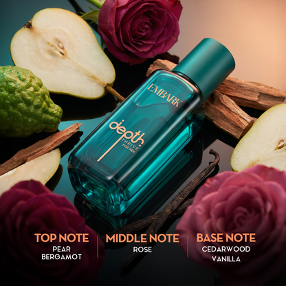 Thrive For Her - Eau De Parfum (EDP) Embark Perfumes Best Perfume for men Best Perfume for women Buy Perfume Online Best Perfume for Her Best Perfume for Her Long Lasting Perfumes