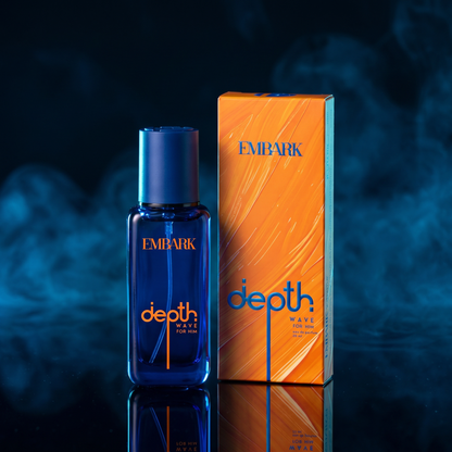 Wave For Him - Eau De Parfum (EDP) Embark Perfumes Best Perfume for men Best Perfume for women Buy Perfume Online Best Perfume for Her Best Perfume for Her Long Lasting Perfumes